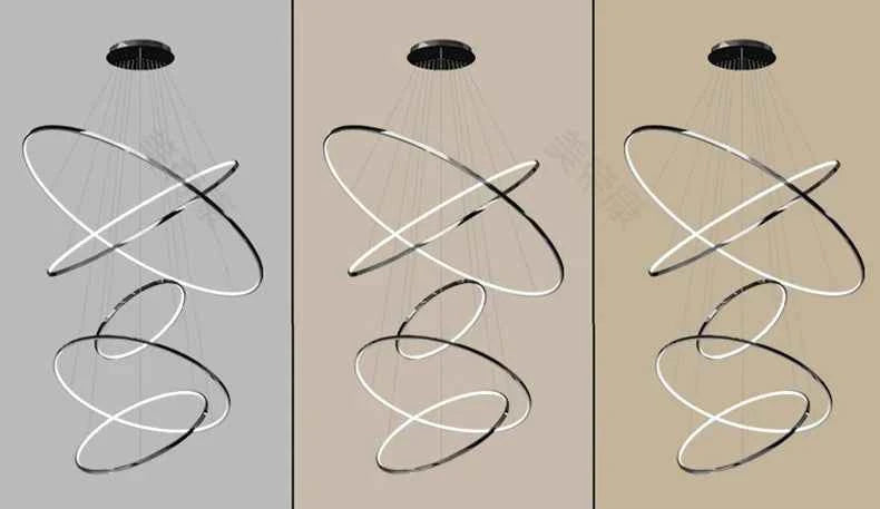 Nordic Home Decor LED Pendant Lamp Dining Room Lights Indoor Lighting Ceiling Lamp Hanging Light Chandelier Lamps Living Room