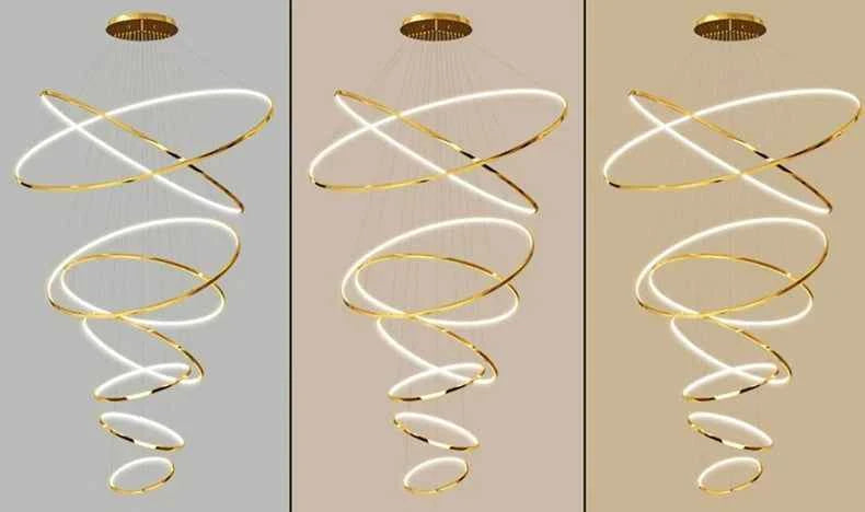 Nordic Home Decor LED Pendant Lamp Dining Room Lights Indoor Lighting Ceiling Lamp Hanging Light Chandelier Lamps Living Room