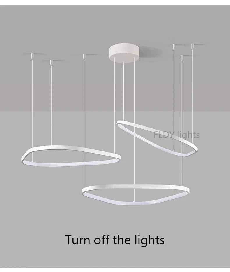 Modern Designer Chandelier Hanging Lamp Pendant Lamps for Ceiling Modern Home Decor Ornaments Interior Lighting Pendant Lamp