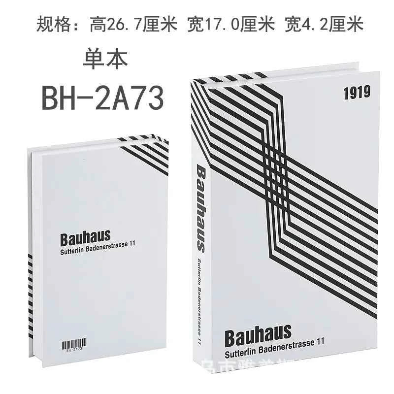 Home Decor Ornaments Living Room Study Soft Prop Book Box Luxury Coffee Table Books Modern Fake Books for Decoration