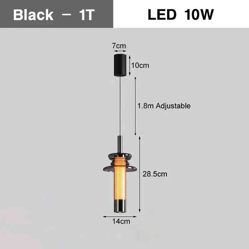 Minimalist LED Suspended Pendant Lamps for Dinning Room Kitchen Adjustable line Chandelier Lighting Fixtures for Restaurant