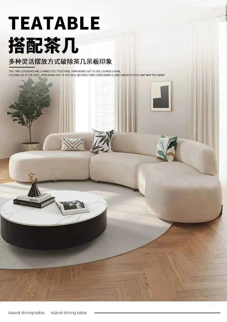 Designer Modern Living Room Sofas Lazy Luxury Gaming Children Sofas Minimalist Replica Floor Curved Wood Divano Home Furniture