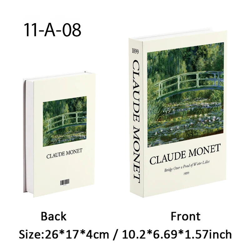 Matisse Fake Books For Decoration Luxury Decorative Books Box Abstract Coffee Table Bookshelf Bedroom Home Decor Picasso Bauhaus - The Homemakers Hub