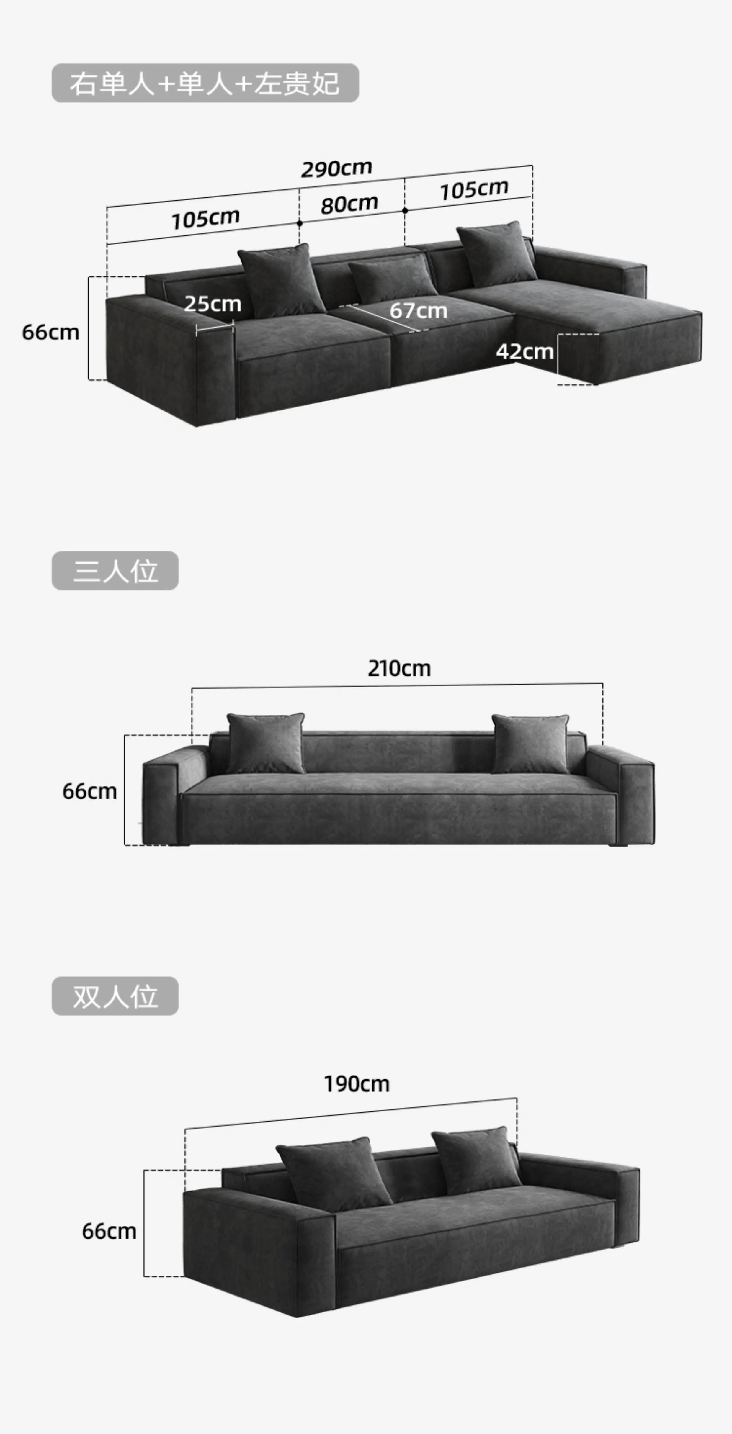 European Sectional Sofas Minimalist Chairs Single Design Living Room Sofa 2 Seater Elegant Muebles Para El Hogar Furnitures - The Homemakers Hub