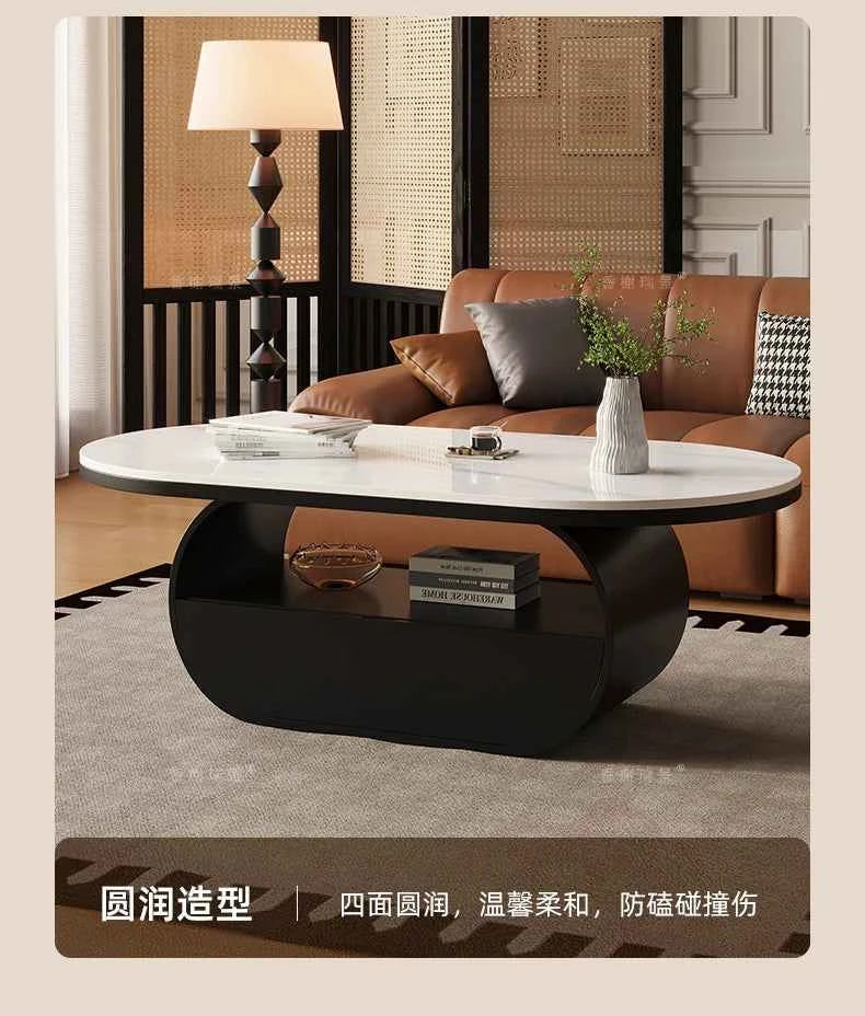 Living Room Decoration Side Table Kitchen Accessories Luxury Nordic Designer Coffee Table Books Couchtisch Salon Furniture