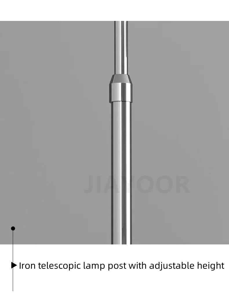 Nordic Living Room Atmosphere Floor Lamp Fishing Lamp Sofa Side Marble Standing Lamp Light Luxury LED Light Bedroom Bedside Lamp