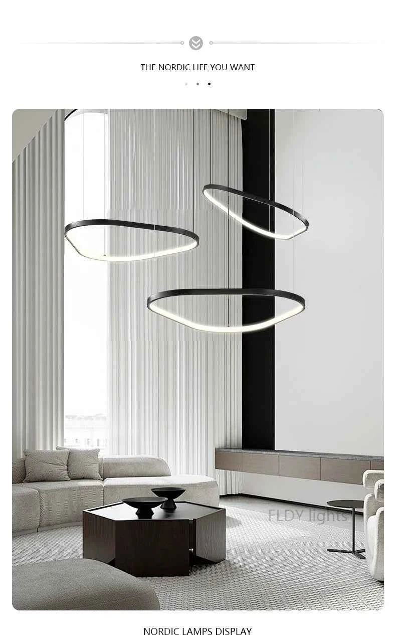 Modern Designer Chandelier Hanging Lamp Pendant Lamps for Ceiling Modern Home Decor Ornaments Interior Lighting Pendant Lamp