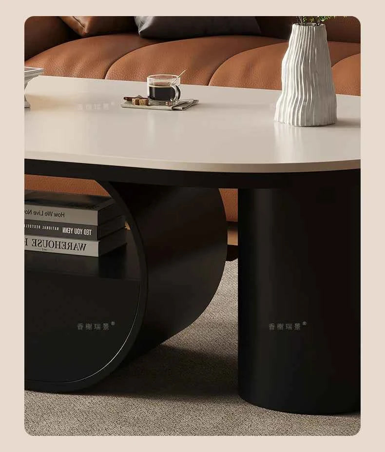 Living Room Decoration Side Table Kitchen Accessories Luxury Nordic Designer Coffee Table Books Couchtisch Salon Furniture