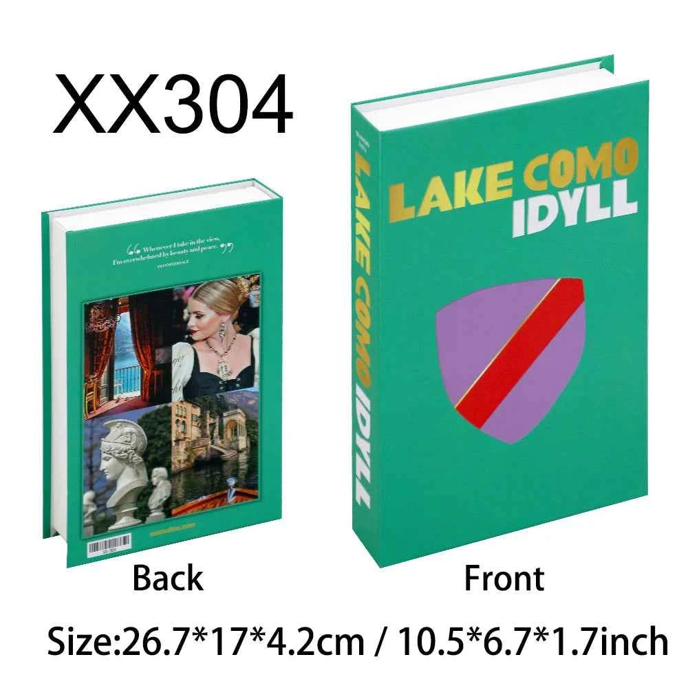 Living Room Decoration Fake Book Home Hotel Decorative Books Bookcase Prop Books Shelf Ornaments Coffee Table Books Box