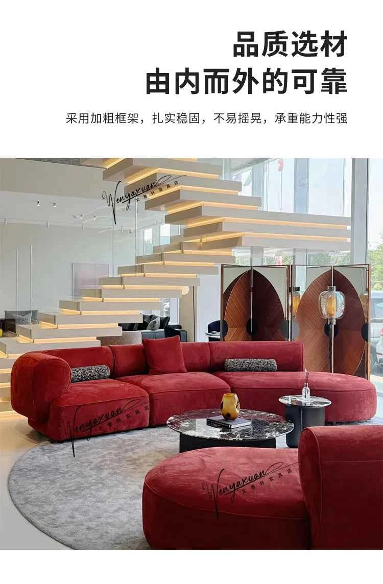 Minimalist Cloud Living Room Sofas Gaming Reclinable Replica Makeup Sofas Individual Curved Office Wood Divano Home Furniture