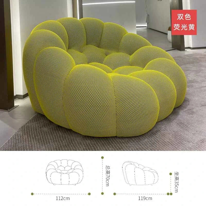 Lazy Recliner Living Room Chairs Relax Sofa Throne Comfortable Designer Reading Chairs Balcony Garden Sillon Library Furniture