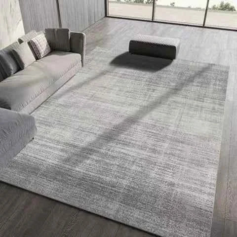 Modern Simple Living Room Decoration Carpet Large Area Soft Lounge Rug Gray Nordic Rugs for Bedroom Washable Anti-slip Floor Mat
