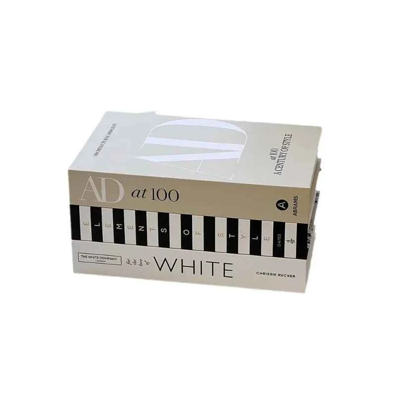 Fashion Art Openable Fake Books for Decoration Storage Box New Hotle Decorative Book for Living Room Simulation Books Home Decor