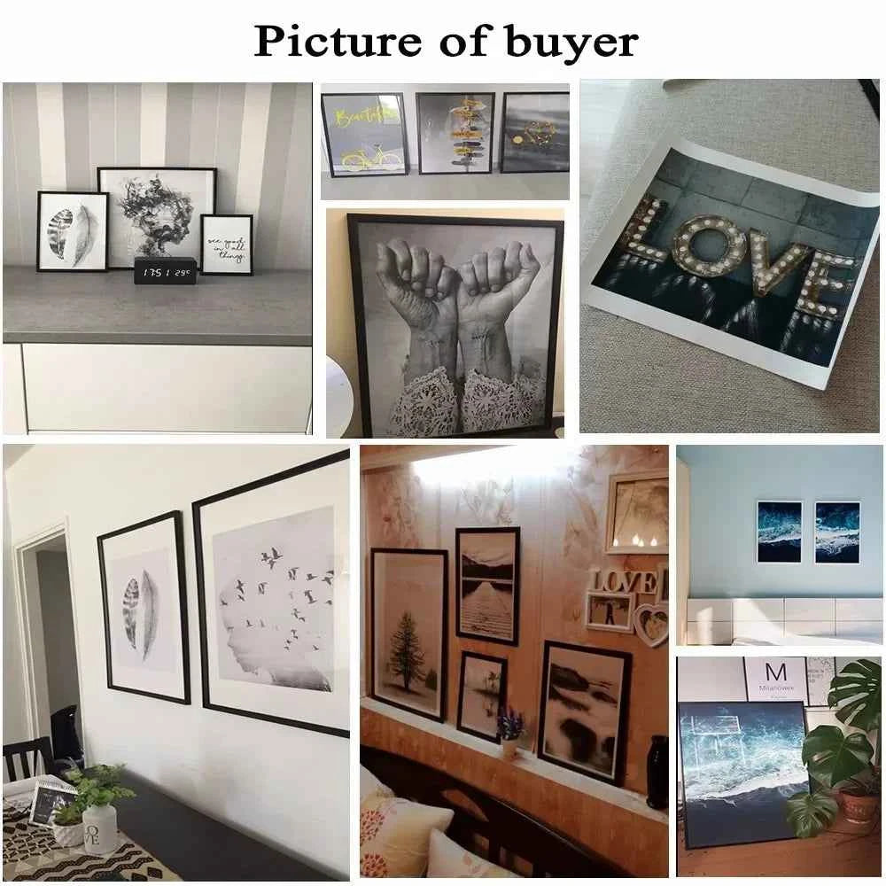 Mid Century Geometric Art Print - Unique Abstract Color Block Canvas Wall Art for Living Room Decor