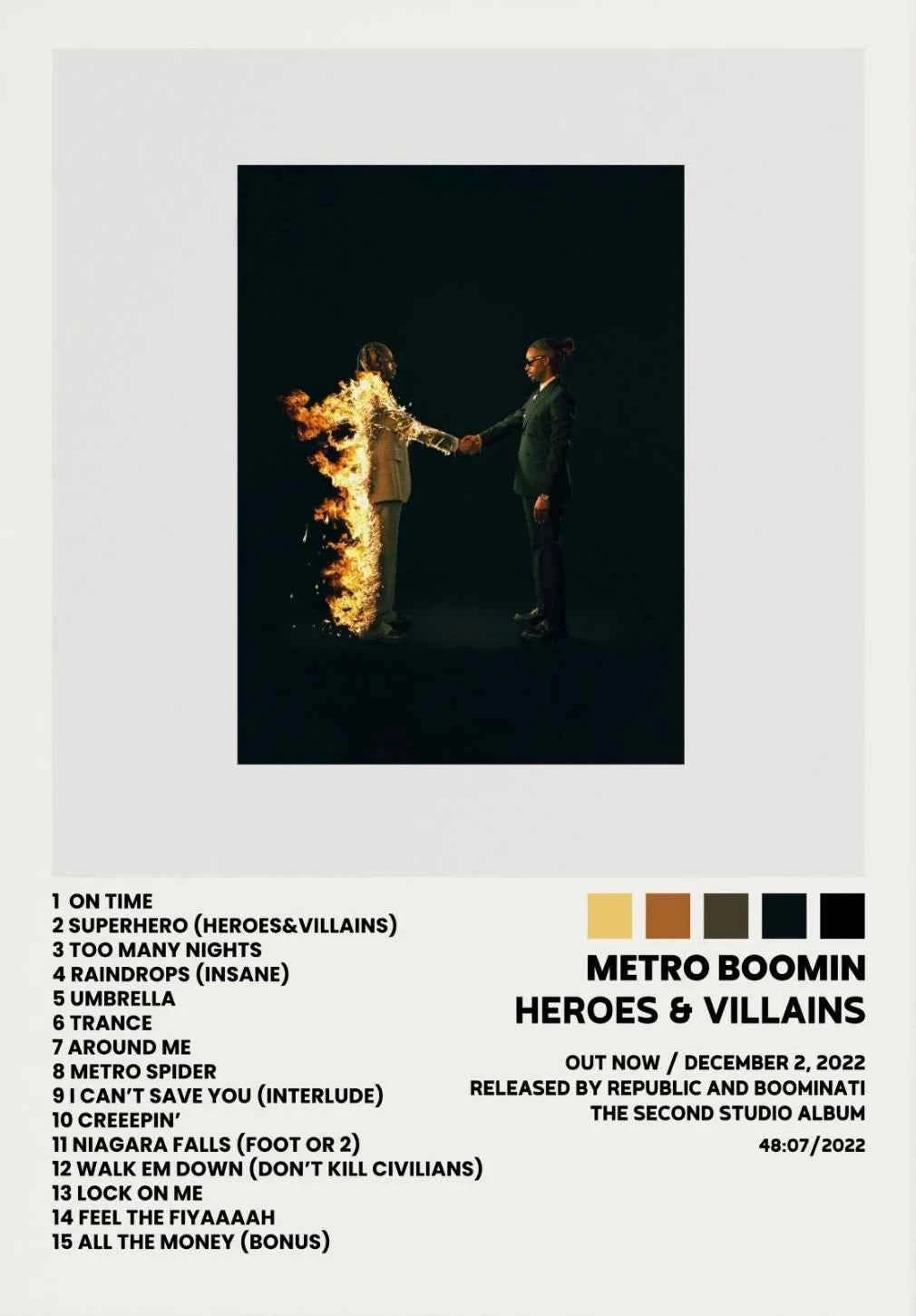 Hip Hop Rap Star Drake Eminem Music Album Covers Poster Print Canvas Painting Wall Art Picture Bedroom Living Room Home Decor