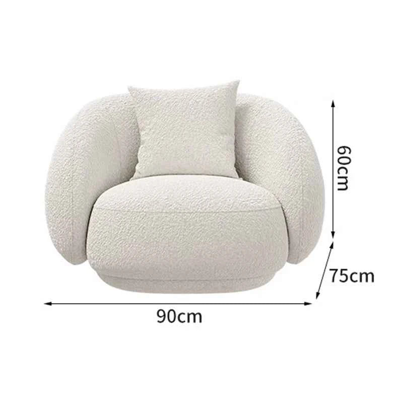 Lazy Luxury Living Room Sofas Modern Double Accent Lounge Sofas Designer Comfortable Divani Da Soggiorno Home Decoration