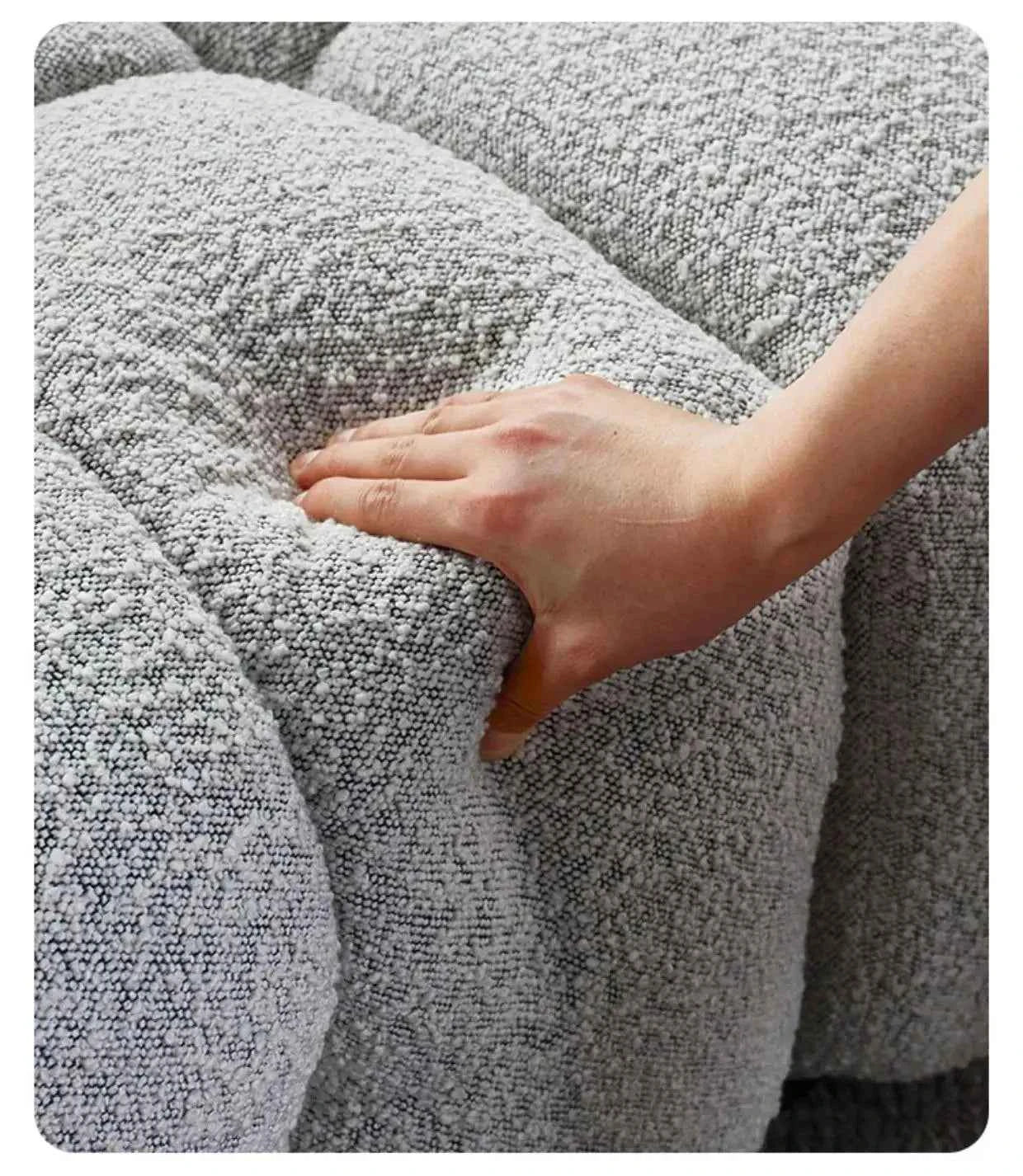 Nordic Luxury Puff Sofa Relaxing Comfortable Modern Designer Sofa Single Elegant Soft Canape Salon De Luxe Home Furniture