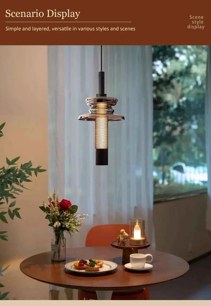 Minimalist LED Suspended Pendant Lamps for Dinning Room Kitchen Adjustable line Chandelier Lighting Fixtures for Restaurant