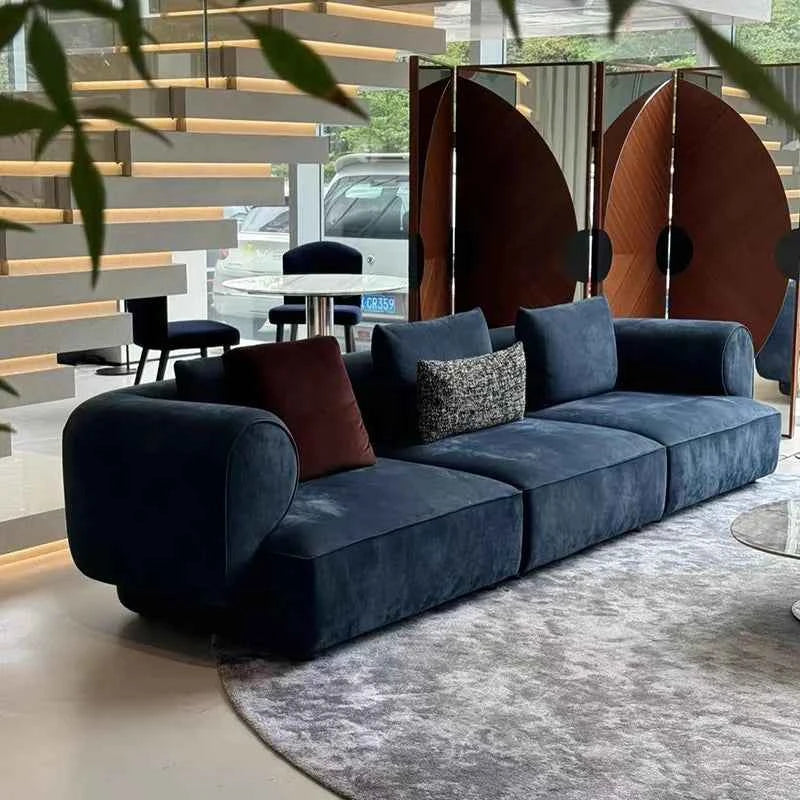 Minimalist Cloud Living Room Sofas Gaming Reclinable Replica Makeup Sofas Individual Curved Office Wood Divano Home Furniture