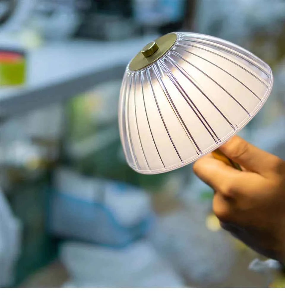 LED Table Lamp Touch Lamp Reading Light Rechargeable Light Wireless Retro Night Lamp Nordic For Study Bedroom Desk Lamp Bar Home