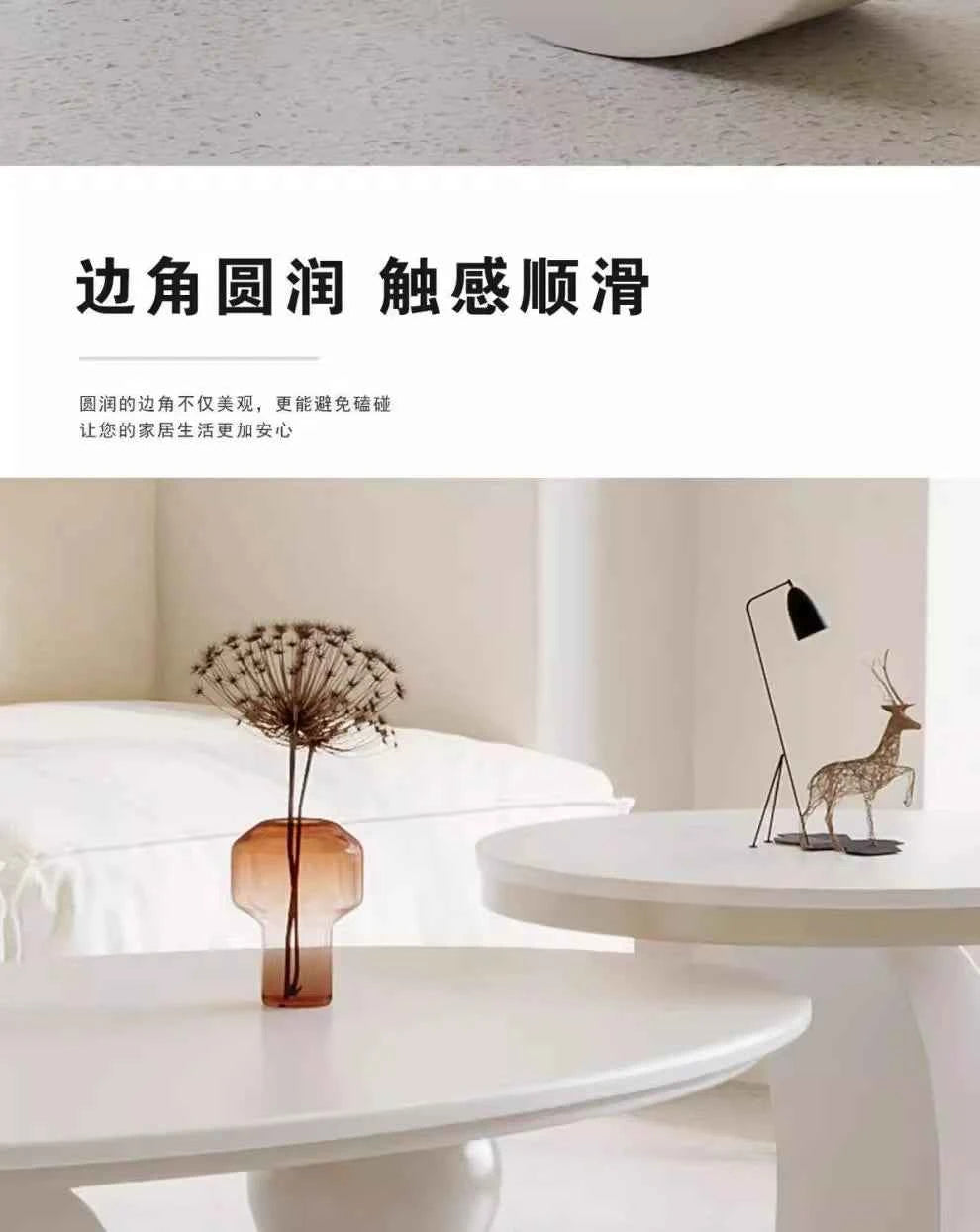 Mid Century Retro Coffee Table Beauty Luxury Oval Nordic Coffee Table Aesthetic Classic Table Basse De Salon Home Furniture