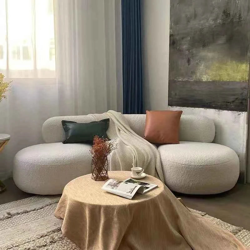 Nordic Minimalist Living Room Sofas Nordic Outdoor Gaming Living Room Sofas Designer Lazy Couch Wood Sillon Cama Home Furniture