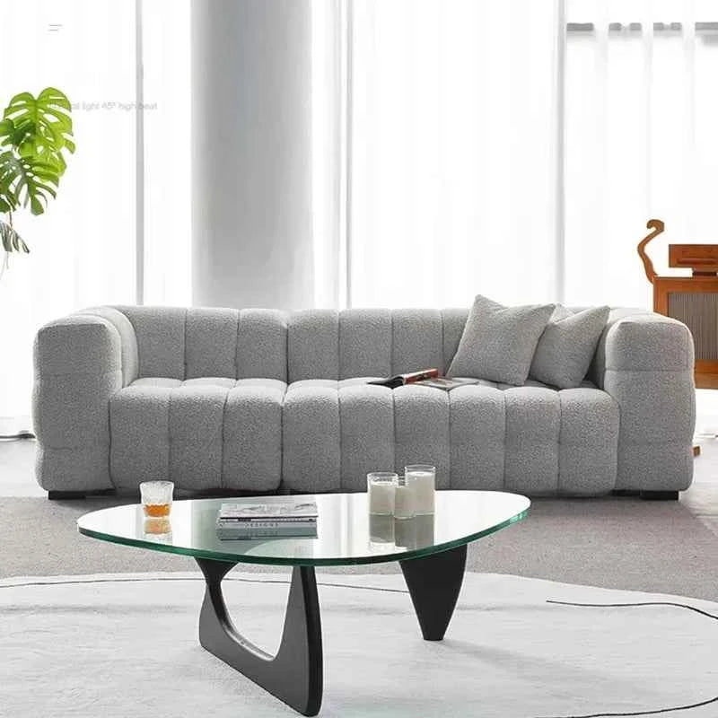 Nordic Luxury Puff Sofa Relaxing Comfortable Modern Designer Sofa Single Elegant Soft Canape Salon De Luxe Home Furniture