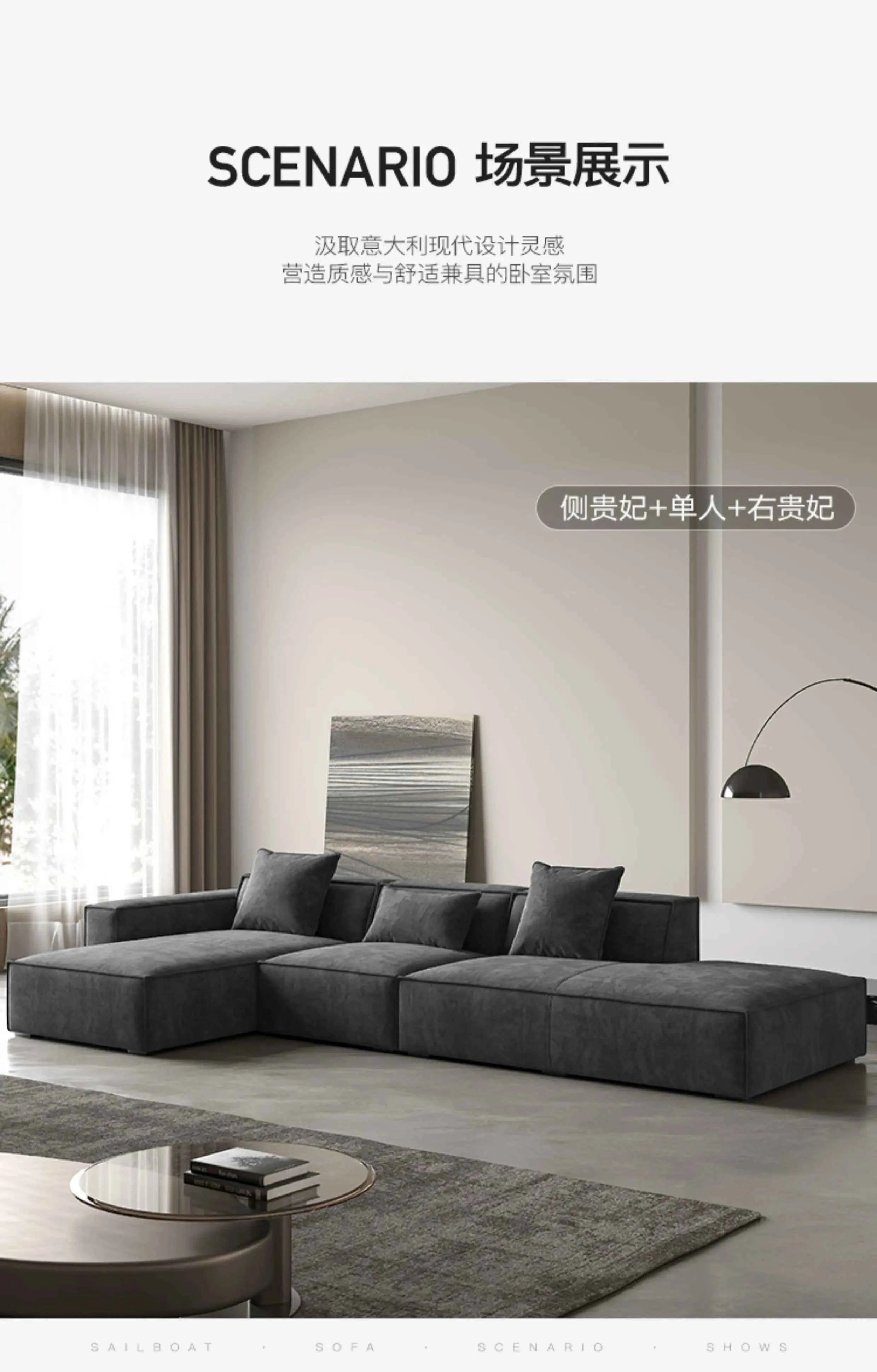 European Sectional Sofas Minimalist Chairs Single Design Living Room Sofa 2 Seater Elegant Muebles Para El Hogar Furnitures