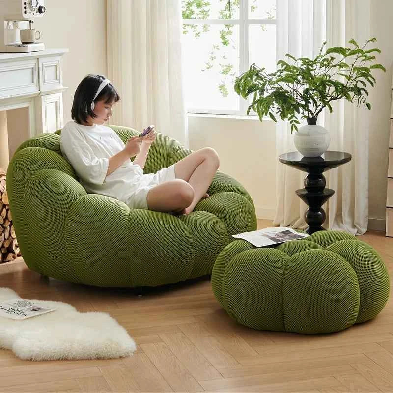 Lazy Recliner Living Room Chairs Relax Sofa Throne Comfortable Designer Reading Chairs Balcony Garden Sillon Library Furniture
