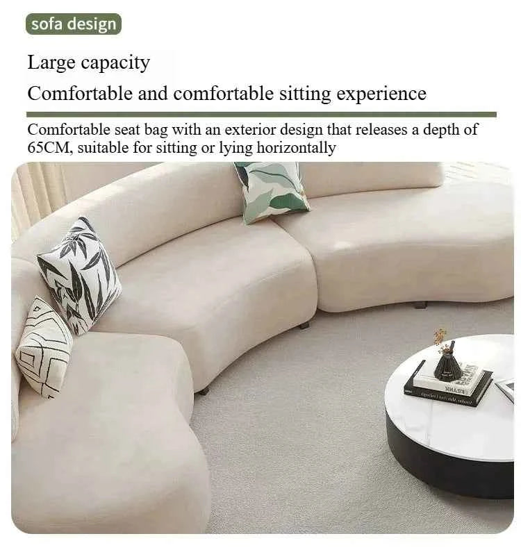 Designer Modern Living Room Sofas Lazy Luxury Gaming Children Sofas Minimalist Replica Floor Curved Wood Divano Home Furniture