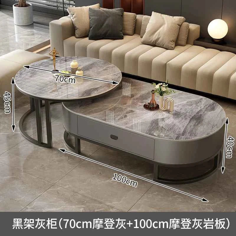 Modern Luxury Coffee Table Nordic Design Storage Coffee Tables Unique Aesthetic Mesa De Centro Sala Living Room Furniture