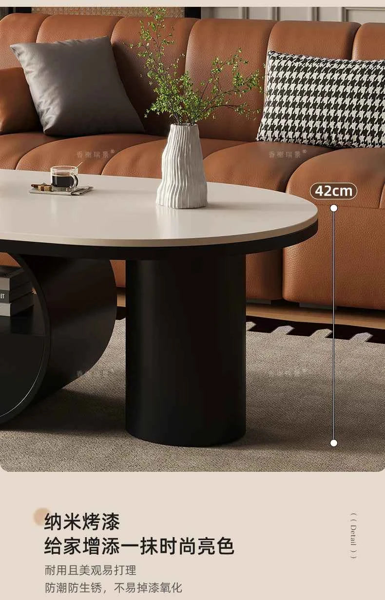 Living Room Decoration Side Table Kitchen Accessories Luxury Nordic Designer Coffee Table Books Couchtisch Salon Furniture