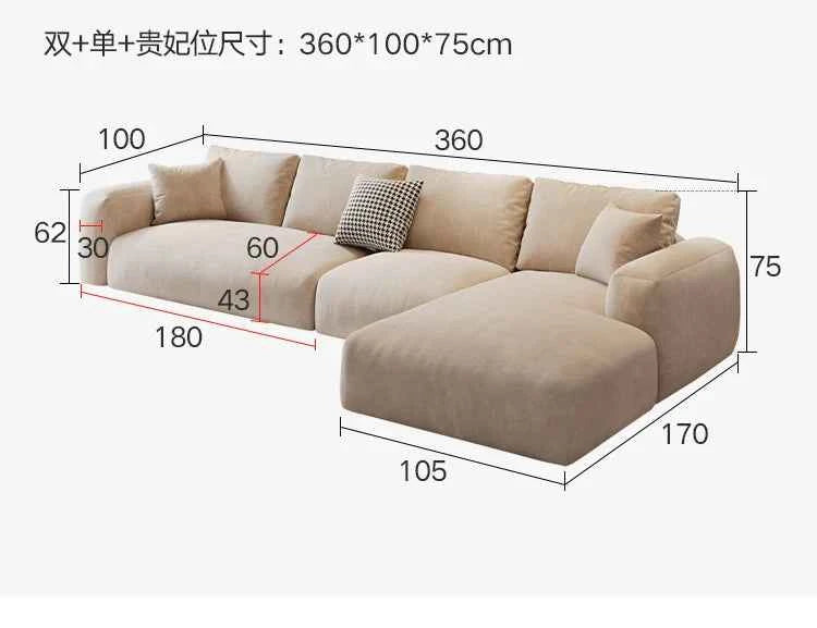 Minimalist Multifunctional Sofas Living Room Modern Classic Lazy Sofas Comfortable Apartment Meuble De Salon Home Decoration