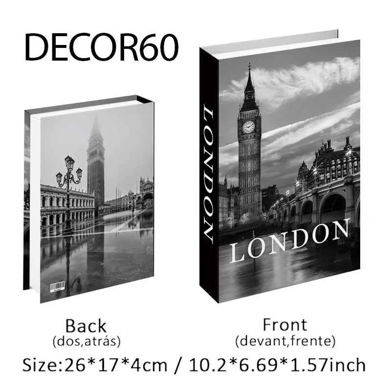Fashion Fake Books Decoration Home Club Hotel Room Designer Books Coffee Table Books Box Simulation Prop Books Desktop Ornaments