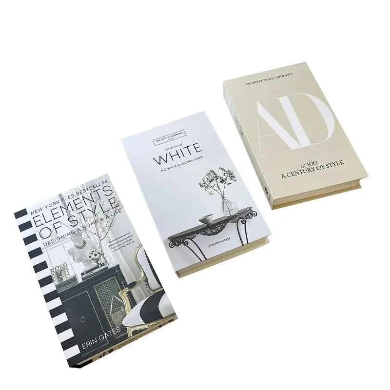 Simple Fake Books Ornament Bedroom Fashion Shooting Props Bookshelf Decor Home Decor Coffee Table Decoration Decorative Book