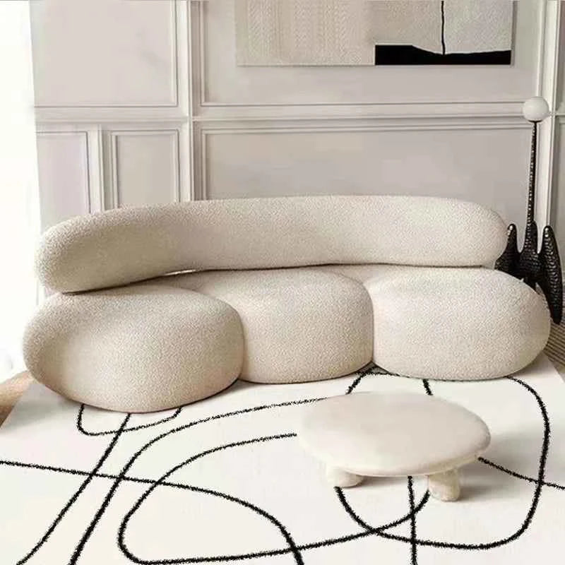 Nordic Minimalist Living Room Sofas Nordic Outdoor Gaming Living Room Sofas Designer Lazy Couch Wood Sillon Cama Home Furniture