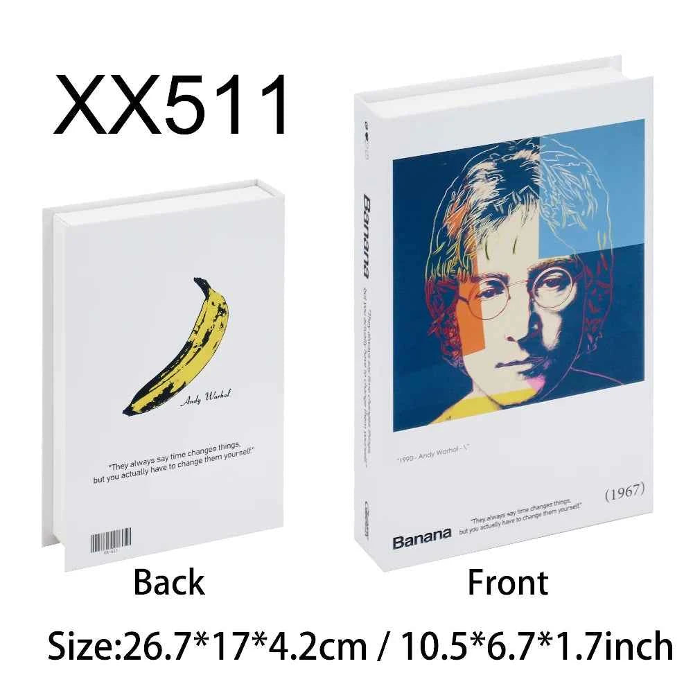 Living Room Decoration Fake Book Home Hotel Decorative Books Bookcase Prop Books Shelf Ornaments Coffee Table Books Box