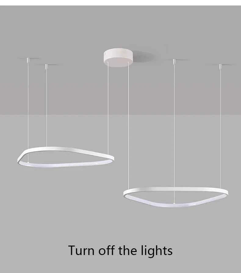 Modern Designer Chandelier Hanging Lamp Pendant Lamps for Ceiling Modern Home Decor Ornaments Interior Lighting Pendant Lamp