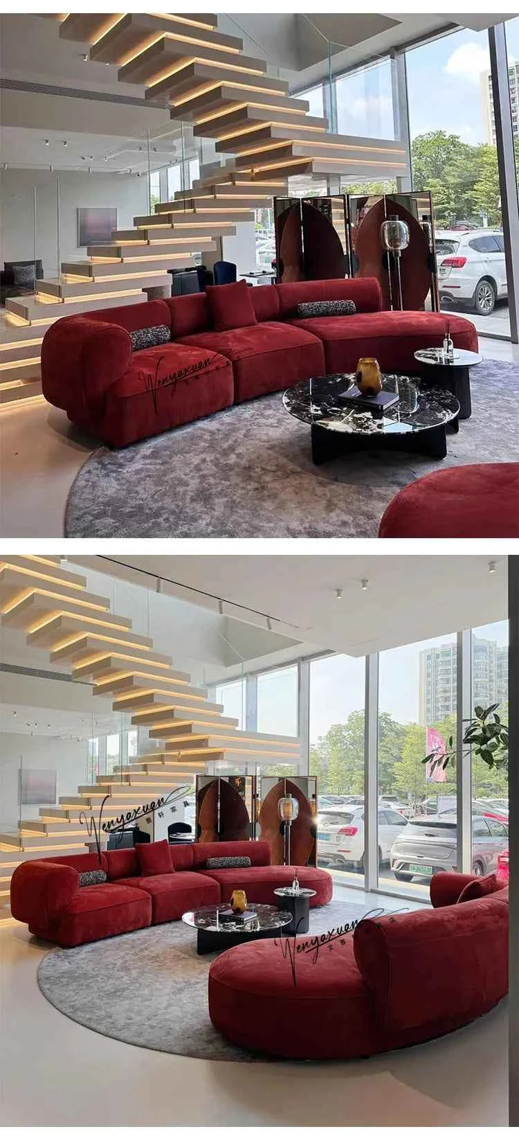 Minimalist Cloud Living Room Sofas Gaming Reclinable Replica Makeup Sofas Individual Curved Office Wood Divano Home Furniture