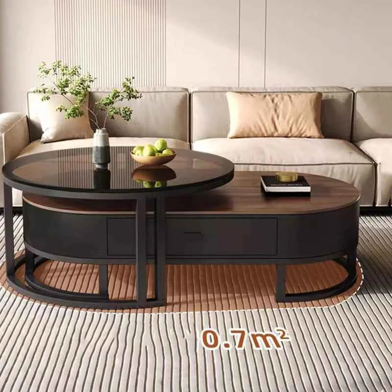 Modern Luxury Coffee Table Nordic Design Storage Coffee Tables Unique Aesthetic Mesa De Centro Sala Living Room Furniture
