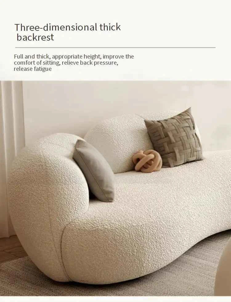 Lazy Luxury Living Room Sofas Modern Double Accent Lounge Sofas Designer Comfortable Divani Da Soggiorno Home Decoration