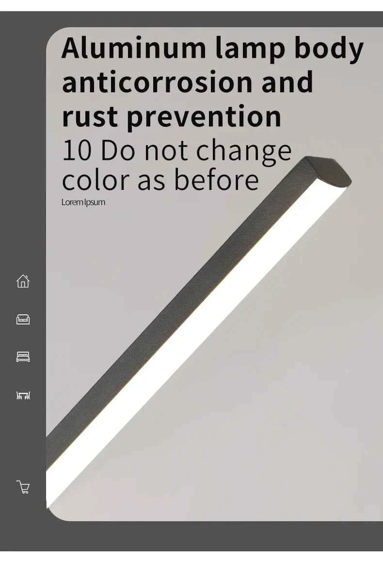 Pendant Lights Modern Simple Dining Room Lights For Kitchen Long Chandelier Living Room Pendant Lamp Home Decoration Lighting