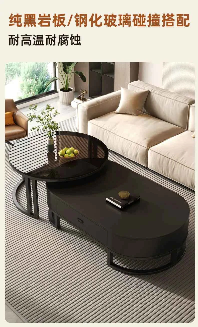 Modern Luxury Coffee Table Nordic Design Storage Coffee Tables Unique Aesthetic Mesa De Centro Sala Living Room Furniture