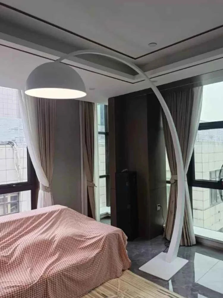 Italian Floor Lamp Modern Living Room Sofa Side Standing Lights Creative Fishing Light LED Home Decoration Bedroom Bedside Light