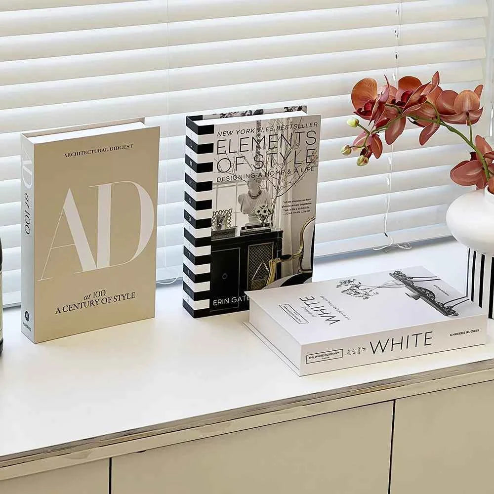 Simple Fake Books Ornament Bedroom Fashion Shooting Props Bookshelf Decor Home Decor Coffee Table Decoration Decorative Book