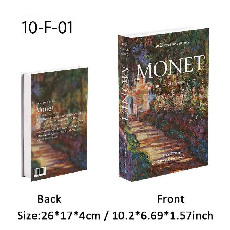 Matisse Fake Books For Decoration Luxury Decorative Books Box Abstract Coffee Table Bookshelf Bedroom Home Decor Picasso Bauhaus