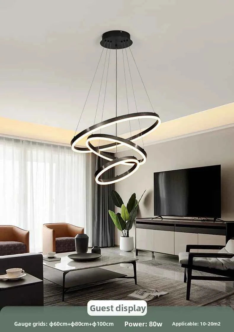 Luxury Large Pendant Lamp, Creative Design Chandelier for Loft, Duplex, Hotel Lobby, Living Room Decor