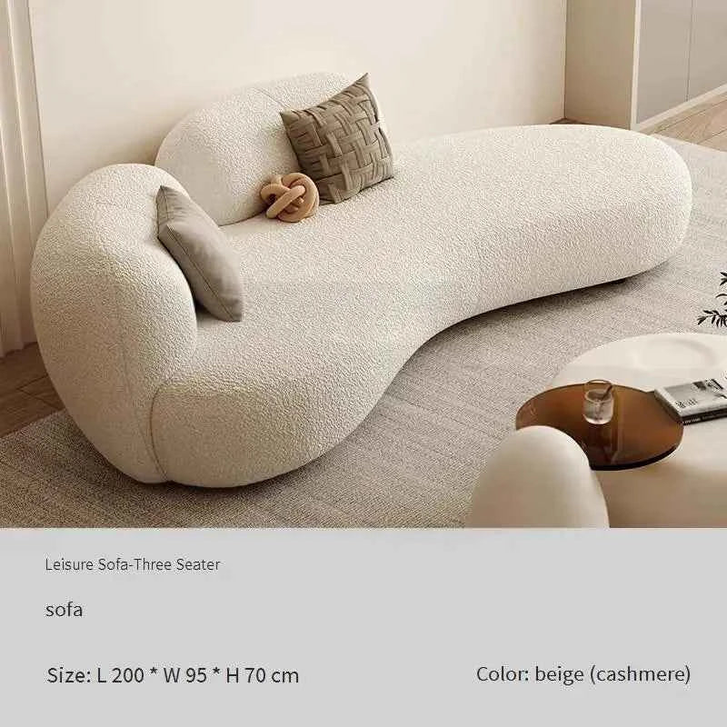 Lazy Luxury Living Room Sofas Modern Double Accent Lounge Sofas Designer Comfortable Divani Da Soggiorno Home Decoration