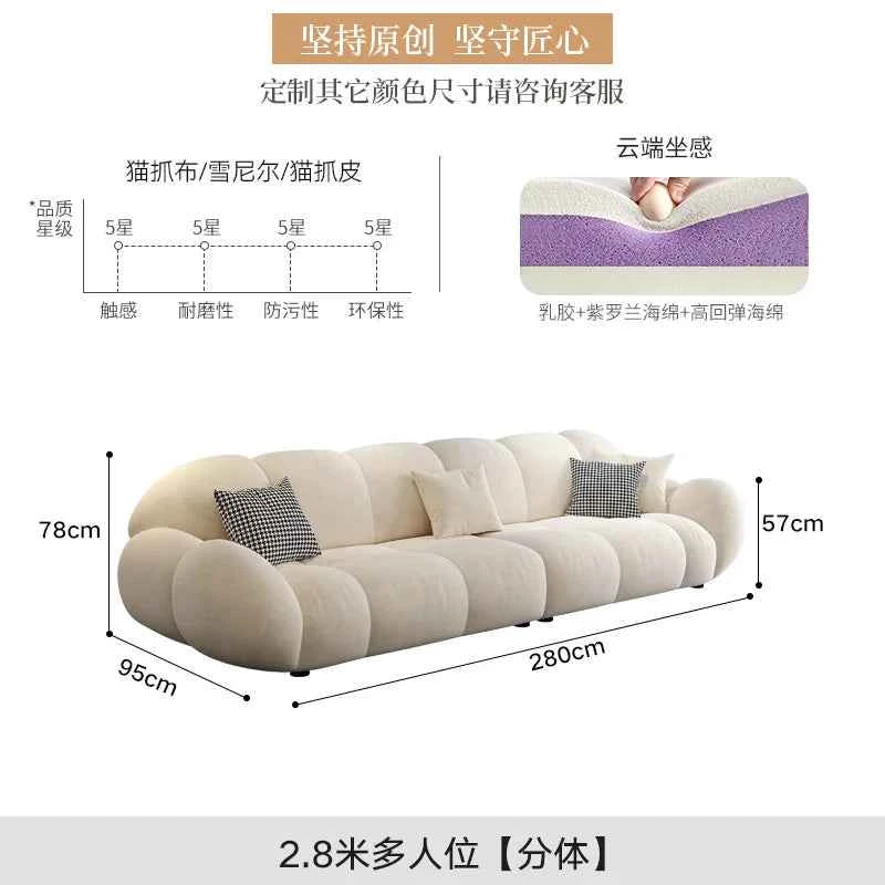 Minimalist Background Sofas Classic Family 2 Seater Relaxing Sofa Sectional Office Muebles Para El Hogar Living Room Furniture