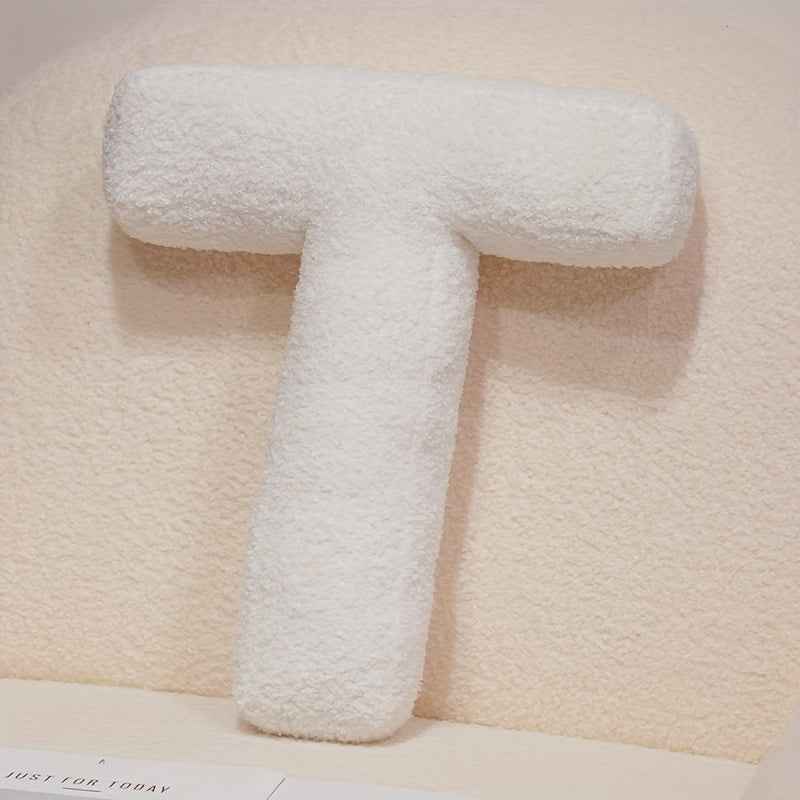 White Creative DIY Letter Throw Pillow Combine the Letters You want Freely Soft Throw Pillows Sofa Cushion Good Home Decoration Items Dress up as You Want A Creative and Wonderful Item for A Festival or Birthday Halloween And